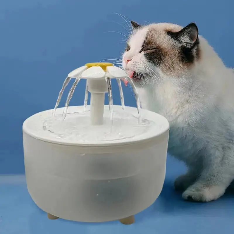 Cat Water Fountain (1.2L) – USB Electric Pet Water Dispenser (Ultra-Quiet)